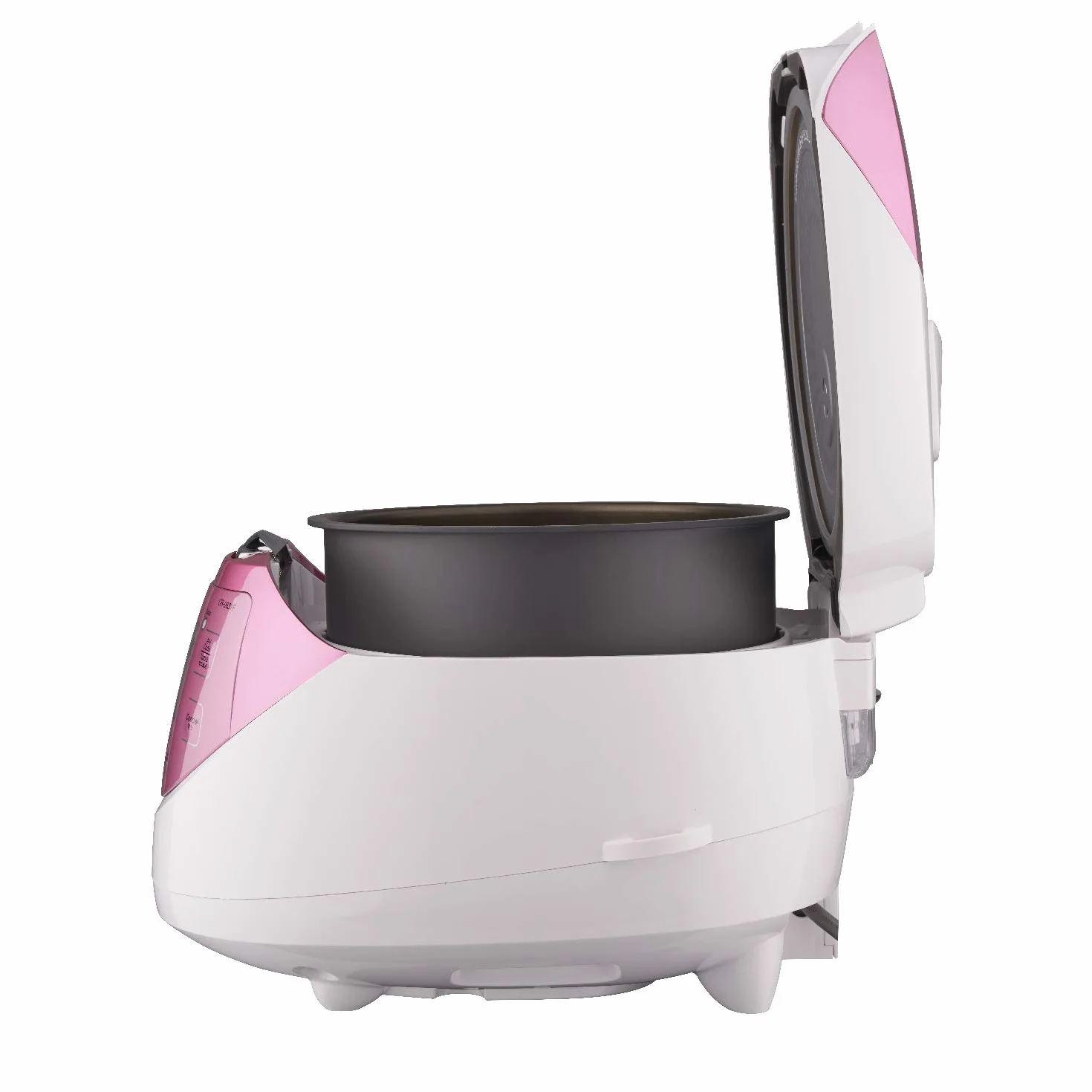 CUCKOO CR-0631F Micom Cuiseur à riz 6 tasses (non cuit)/12 tasses (cuit) avec pot intérieur antiadhésif, 7 modes de menu, écran LCD, technologie Fuzzy Logic, nettoyage automatique (blanc/rose)