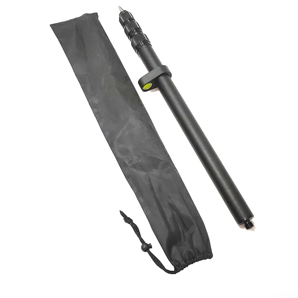 Canne télescopique en aluminium + tige GPS RTK de 50 à 150 cm de haute qualité pour des mesures précises, GPS