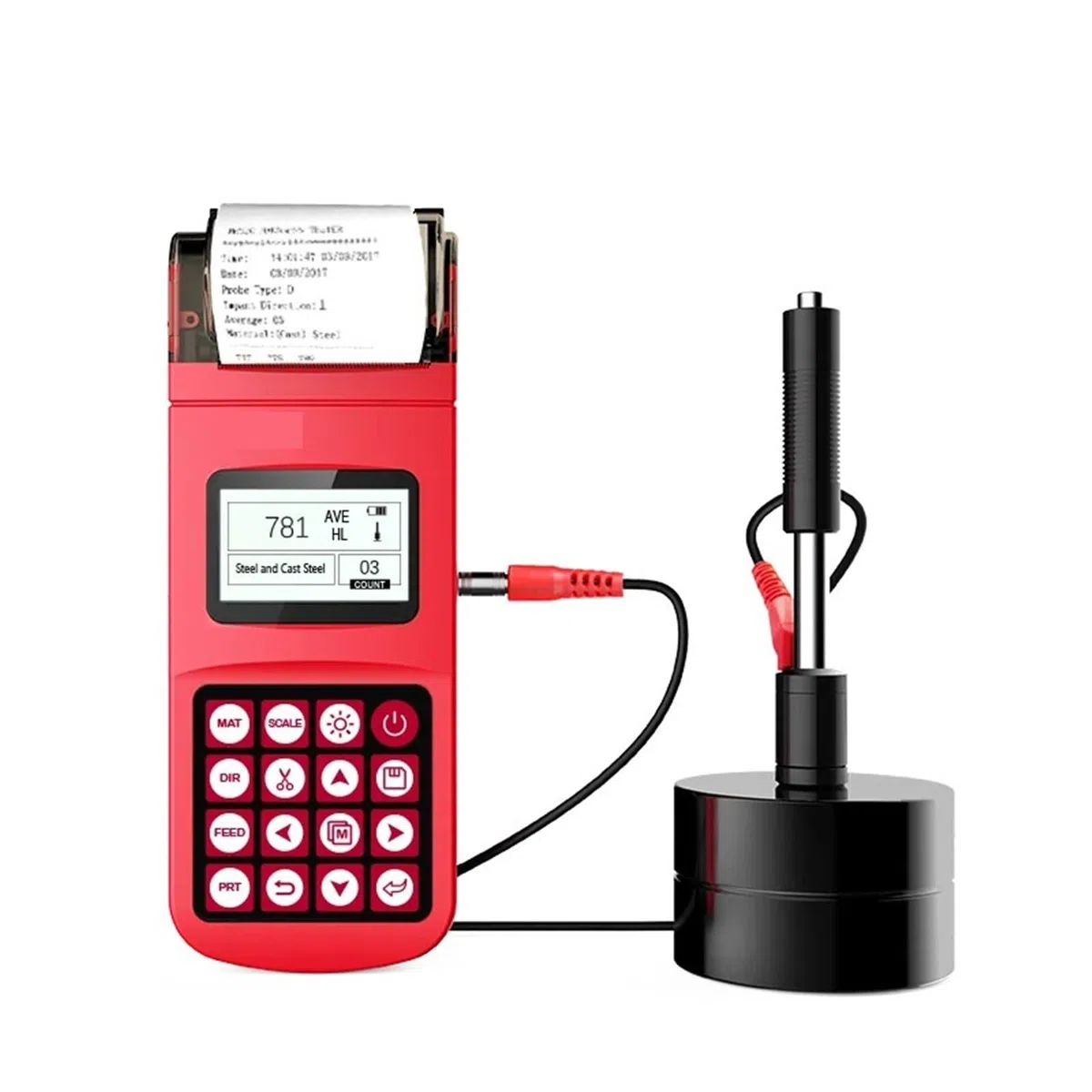 Kit de test d'eau dure, Testeur de dureté Leeb Testeur de dureté portable de haute précision Testeur de dureté numérique multifonctionnel,Excellente portabilité