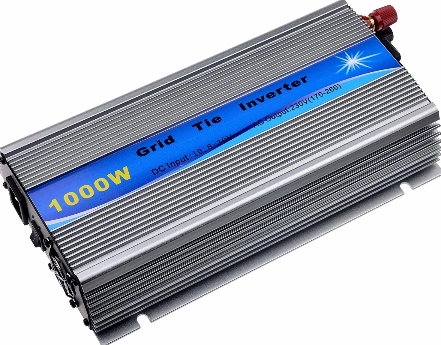 Y&H 1000W Onduleur de réseau DC15-28V à AC220V Onduleur de grille solaire pour panneaux solaires 12V Onduleurs connectés au réseau