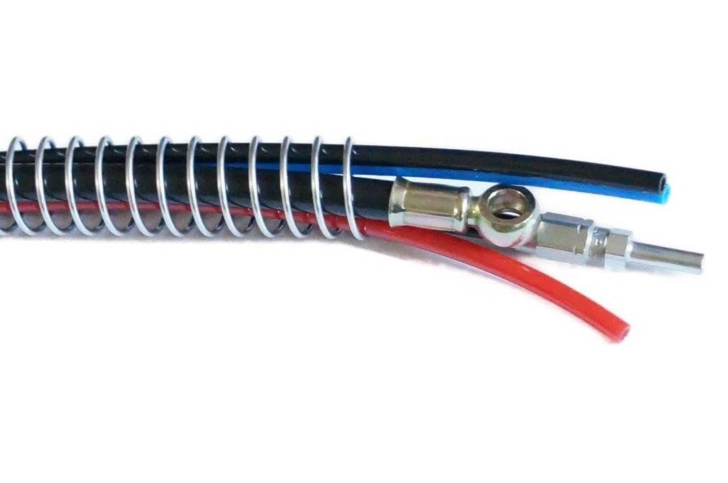 Ressort de protection anti-torsion en acier - Spirale ronde - Protection anti-torsion - 41 mm x 3 mm - 10 m