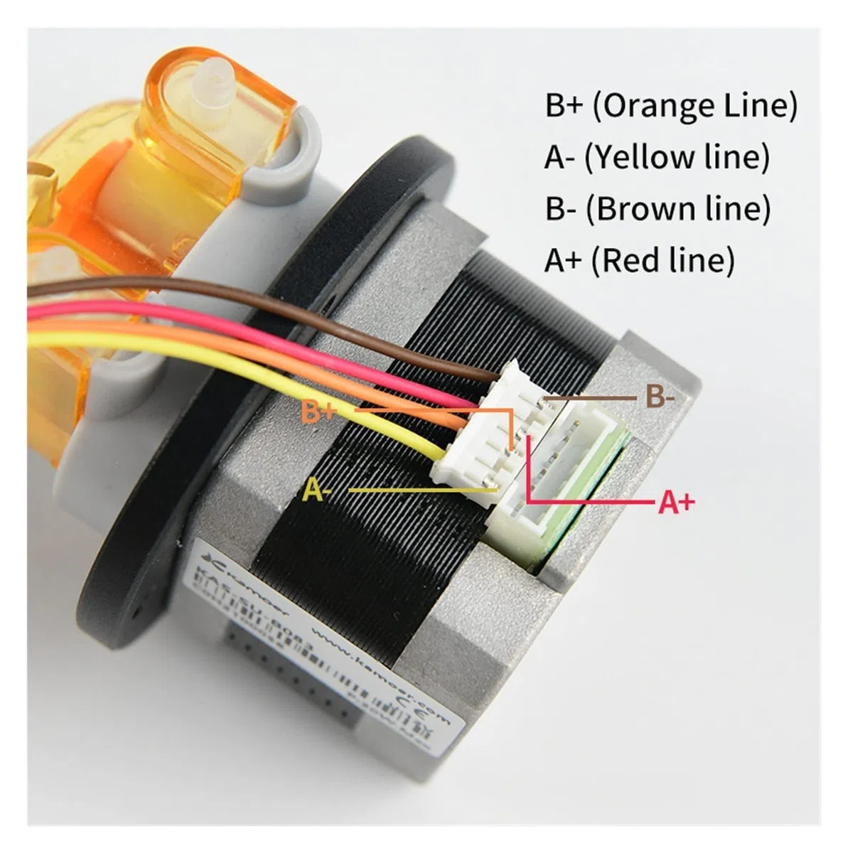 Pompe Péristaltique, Pompe péristaltique KAS 12V/24V avec moteur pas à 42, 3 ou 6 rotors et tube en silicone BPT for la sélection | S08,ST-24V-6 rotors