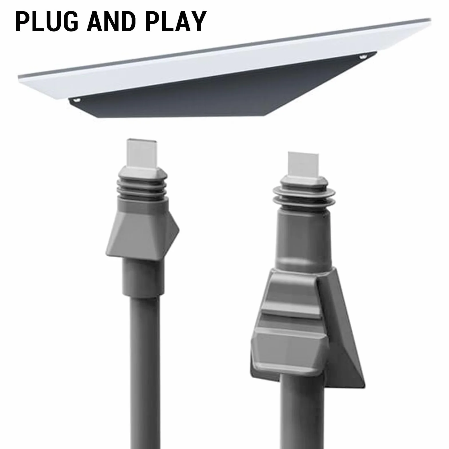 Jeffergarden Kit StarLinkes High Performance Kit IP68 Câble D'épreuve d'eau Connexion Stable Câble de Remplacement de Cuivre en Caoutchouc (8m (26 Pieds))