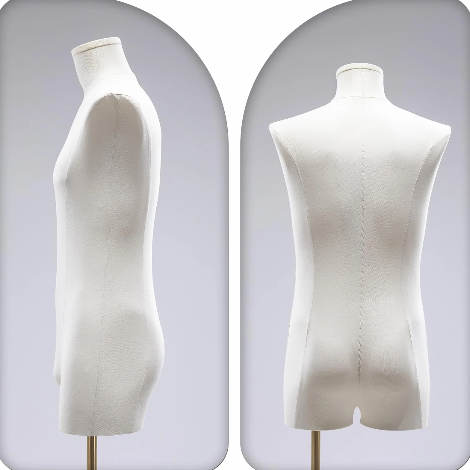 Mannequin Homme, Buste Mannequin Couture de Vitrine Réglable en Hauteur (160-240cm), Manequin Masculin sur Pied pour Vêtement de Présentation Hommes Couture et Design de Mode