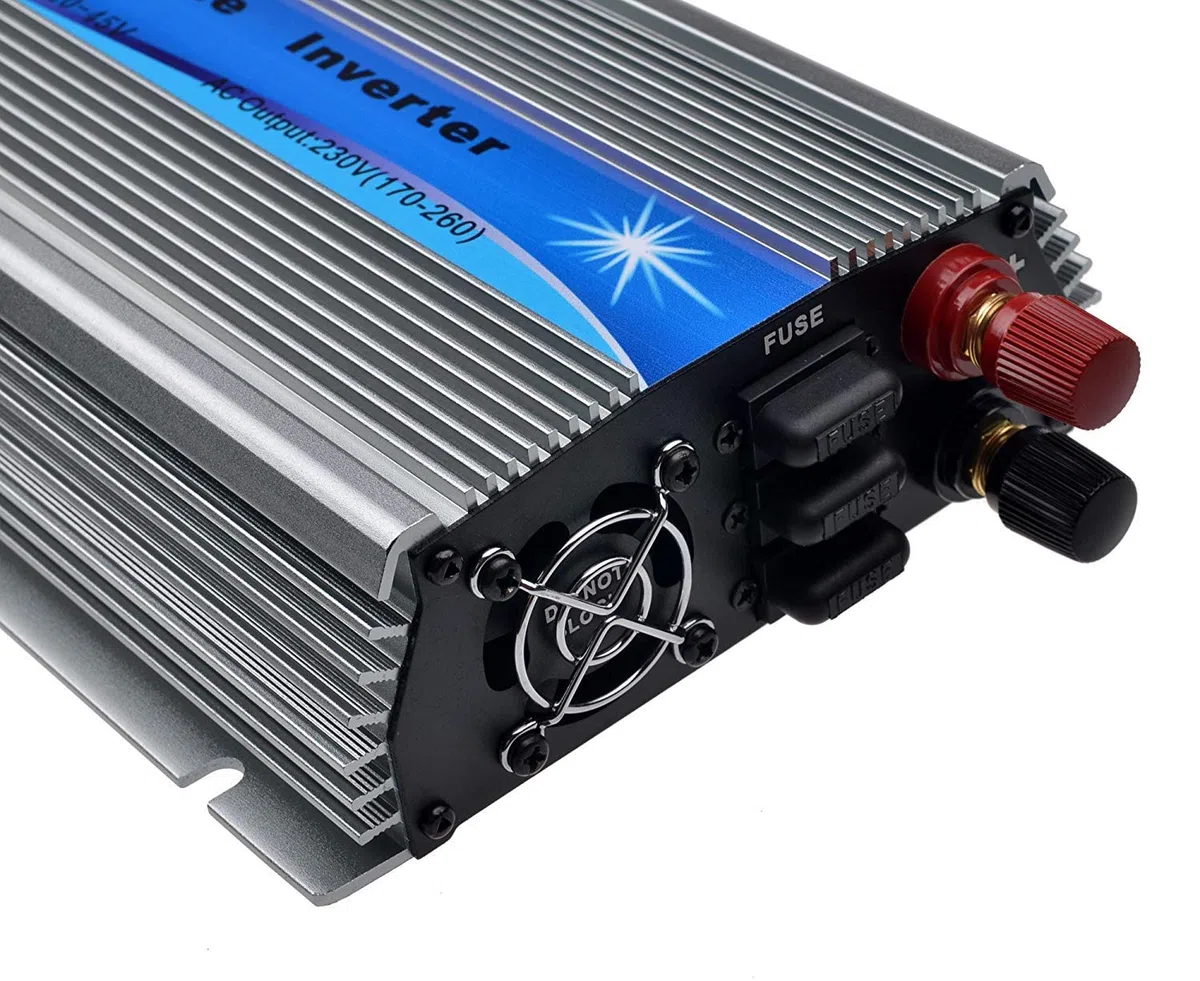 Y&H 1400W Onduleur solaire MPPT Onde sinusoïdale pure DC15-28V Entrée solaire pour panneau solaire 12V. AC190V-260V sortie pure connexion au réseau à onde sinusoïdale
