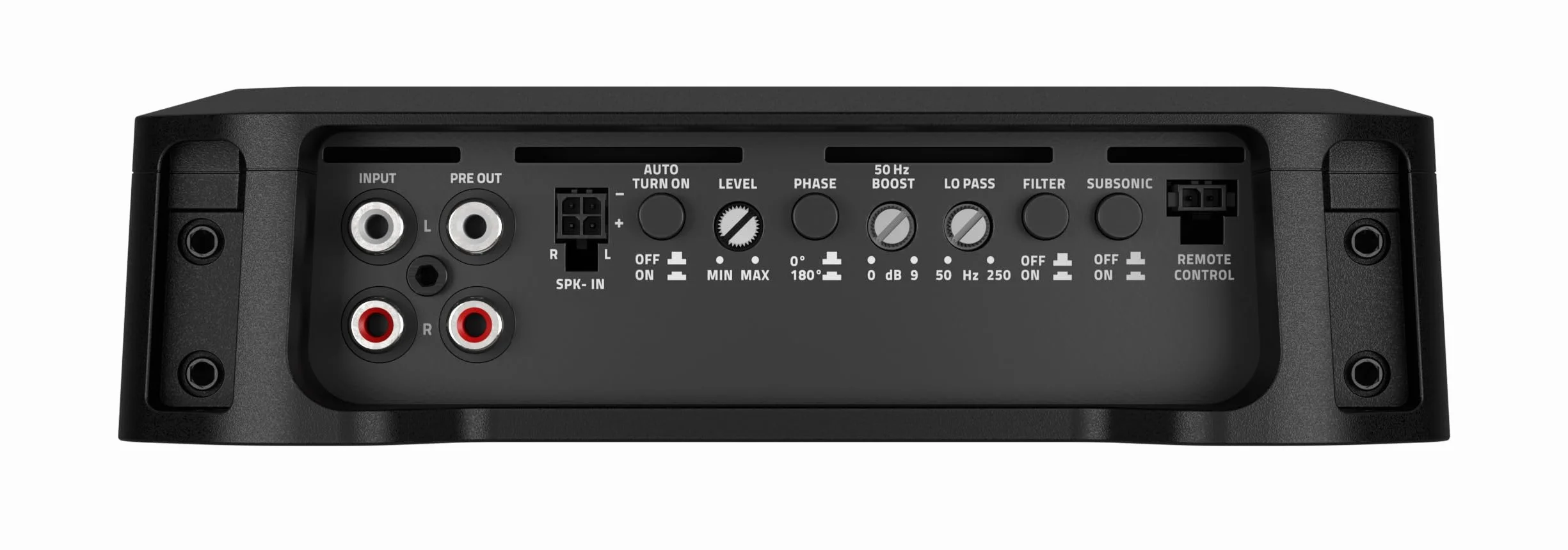 Hertz DP 1.500 Amplificateur Mono Subwoofer, Classe D, ADC, USS, Protection Thermique, Filtres Variables, 1180W Total, Noir | Classe D, THD 0,2 %, S/N 99 dB, crossover réglable, entrées haut et bas, bass boost réglable