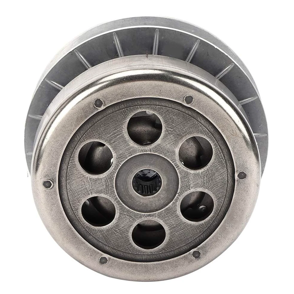 Poulie Entraînée Embrayage Arrière Ensemble D'embrayage Arrière Ensemble D'embrayage Complet Adapté pour LINHAI 250 Scooter Aller Kart ATV 16T Cannelure