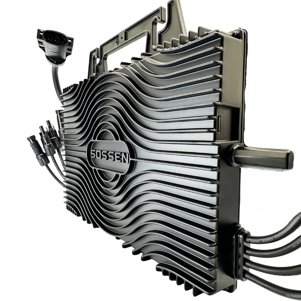 Micro-onduleur 2400W SOSSEN 40A – MPPT – WiFi & Bluetooth – Étanche IP67 – pour 4 Panneaux Solaires Jusqu’à 670 WC