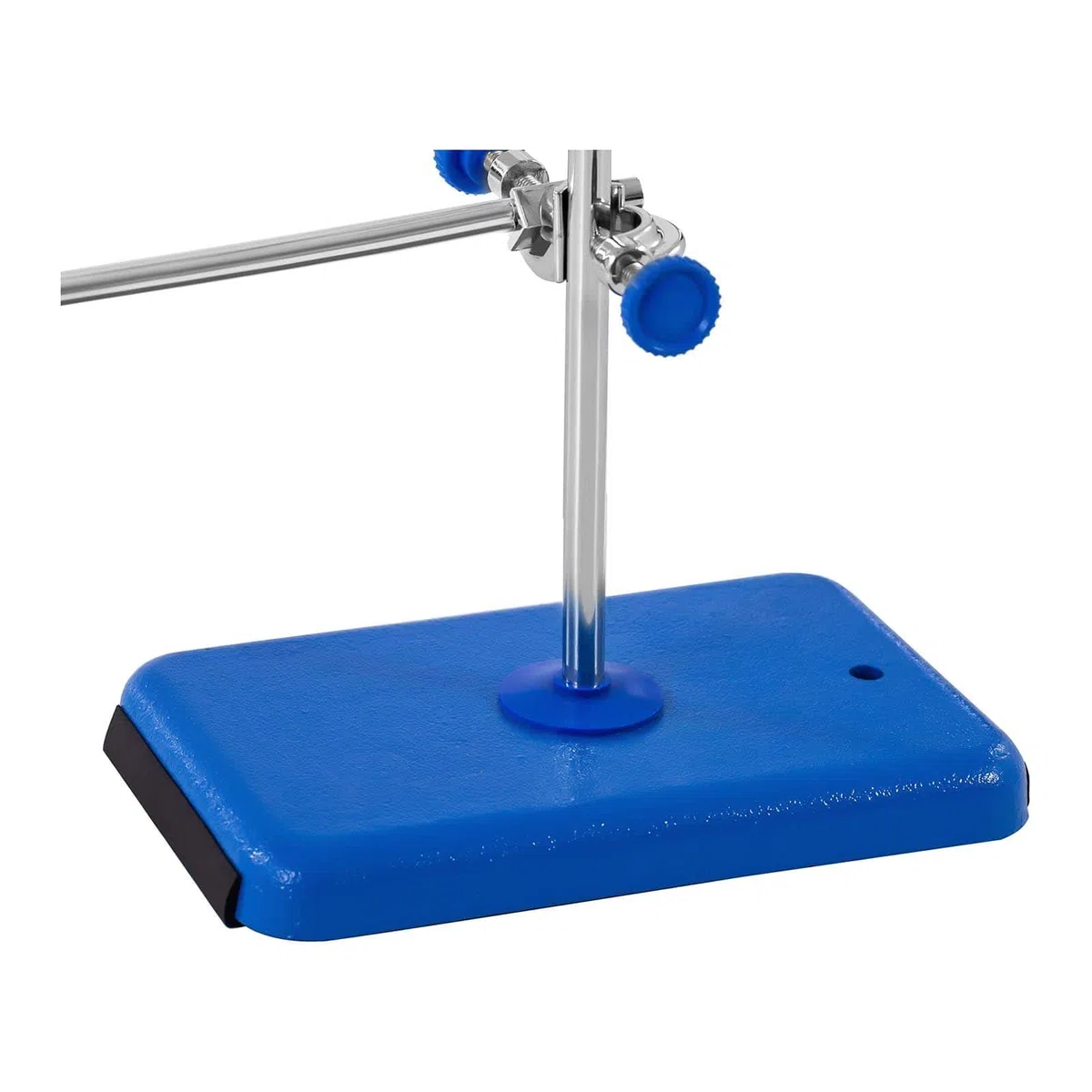Steinberg Systems SBS-LS-600 Support Statif Universel De laboratoire Avec Matériel De Fixation (Tige : 600 x 10 mm, avec 3 pinces, avec 3 anneaux (60 / 80 / 100 mm))