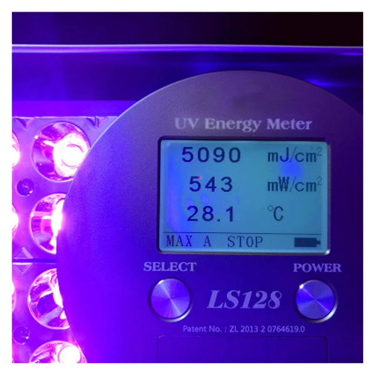 Projecteur LED 400W LED Lampe de polymérisation colloïdale UV Portable tête d'impression imprimante Photo à Jet d'encre durcissant 395nm COB Lampe à LED UV Lumières menées de Paysage d'étape(405nm)