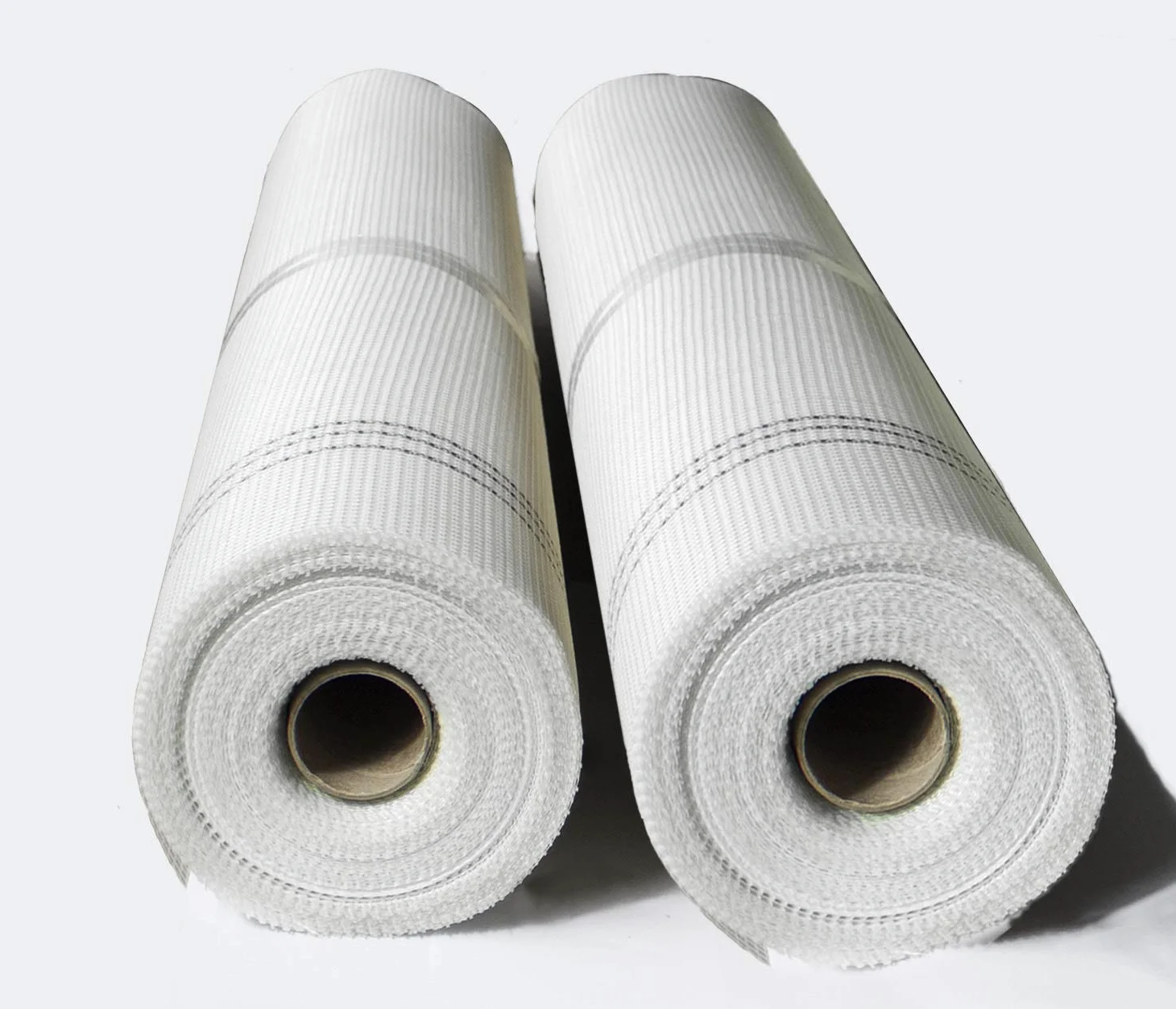Lot de 3 rouleaux de tissu en fibre de verre 165 g/m² Blanc 4 mm x 4 mm