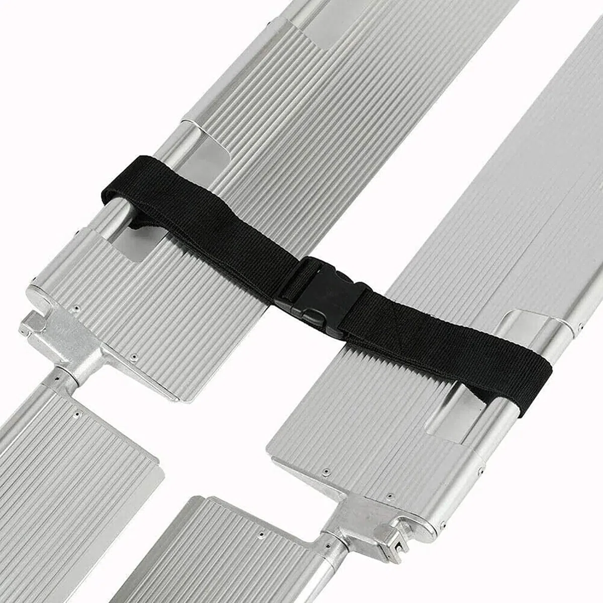 Portable Premiers Soins Brancard, Civière pliable en alliage d'aluminium épaissie, Civière de transport de patient amovible à longueur réglable pour une utilisation hospitalière d'urgence à domicile