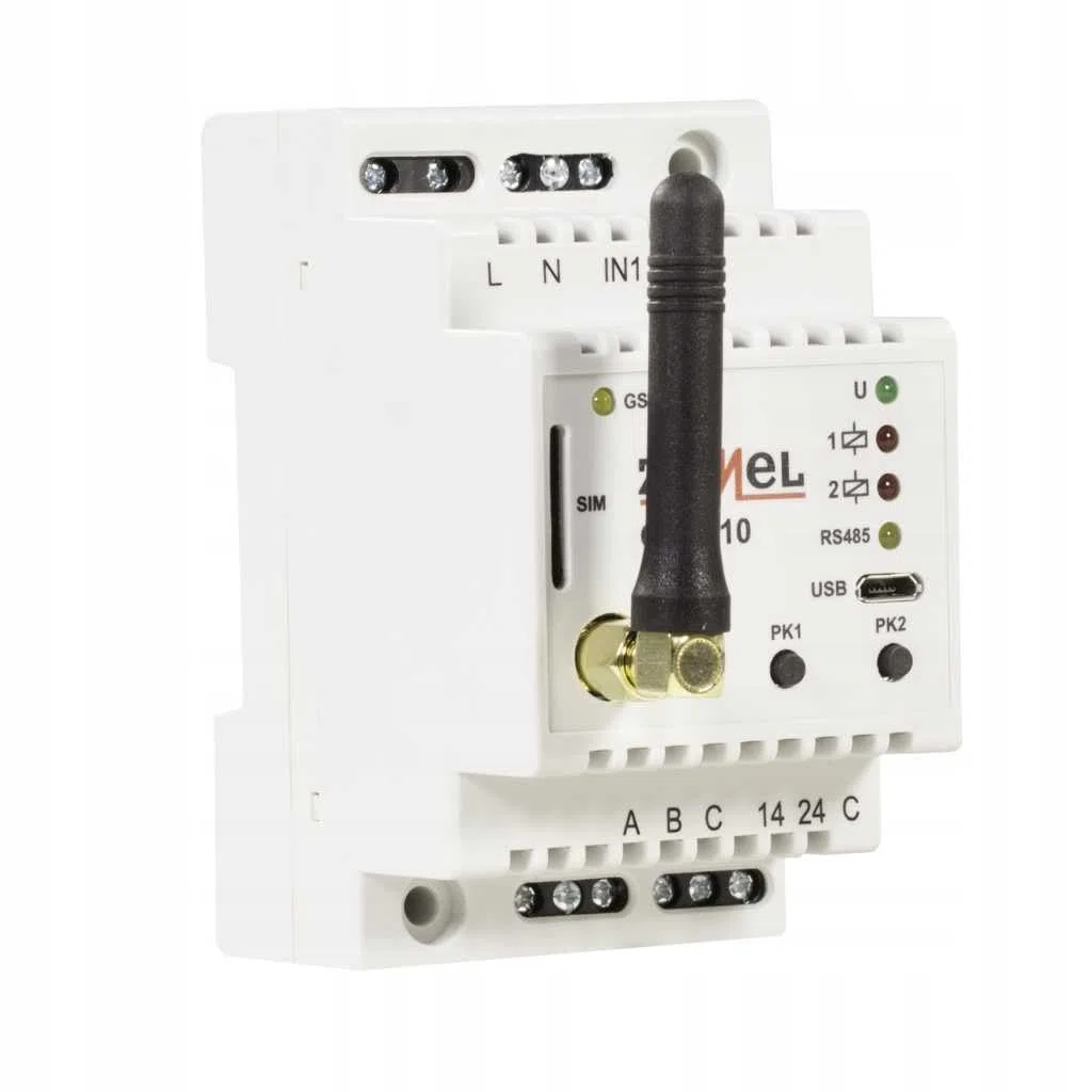 Hochmodern, Einfach zu bedienen, Schnell zu installieren, zuverlässig, zukunftsweisend, Telefonsteuerung, energiesparend, Bequem zu steuern, 2-Kanal-GSM-Controller GRM-10 Exta Free Zamel