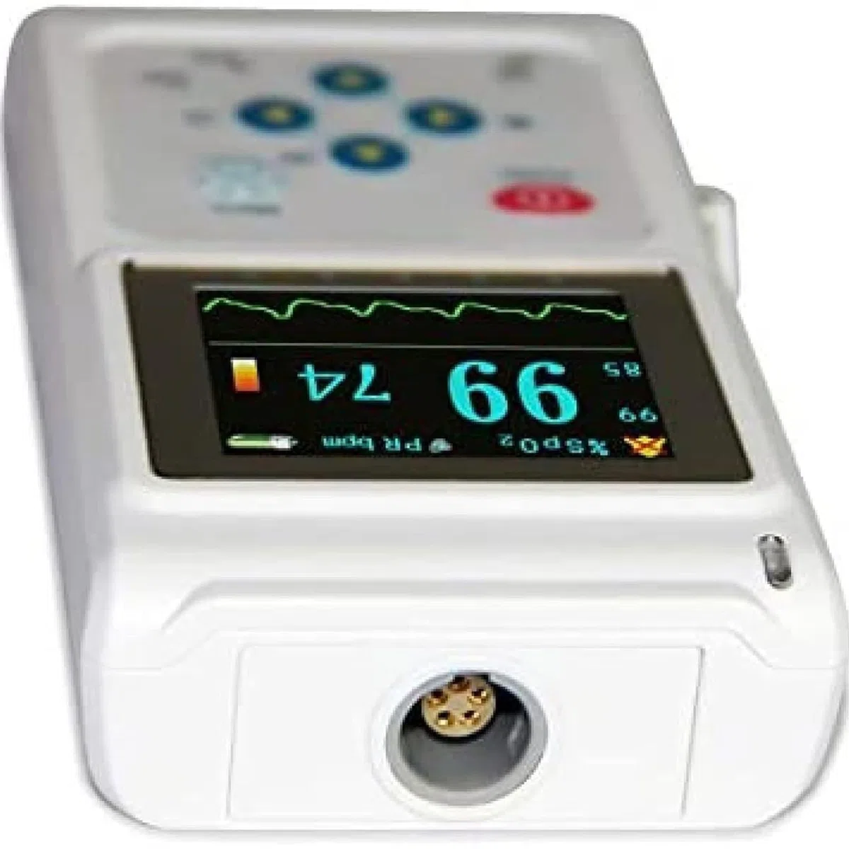 OxymèTre De Pouls VéTéRinaire, Capteur De FréQuence Cardiaque Auriculaire/Langue Avec Sonde Spo2, Fonction De Stockage Et De Lecture, Invite Sonore, Pour Chiens, Chats, Animaux De Compagnie