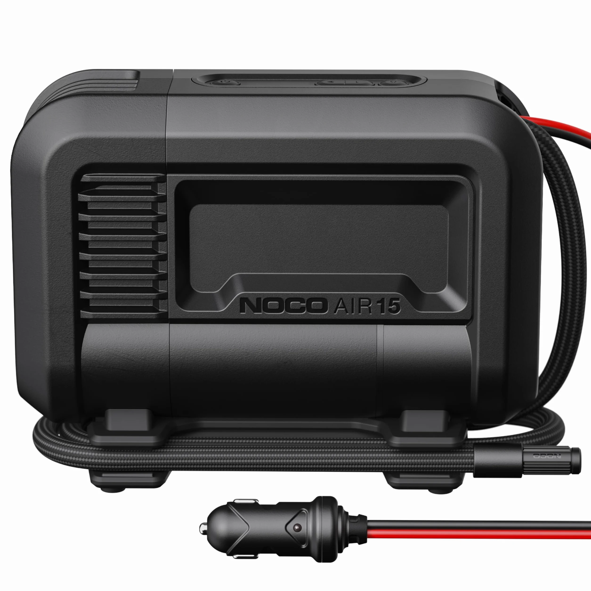 NOCO AIR15: Gonfleur de pneu UltraRapide 15A – Compresseur d’air portable 12V – Débit 44 SLPM – Gonfle de 0 à 40 PSI en 2,9 min – Manomètre numérique + arrêt automatique