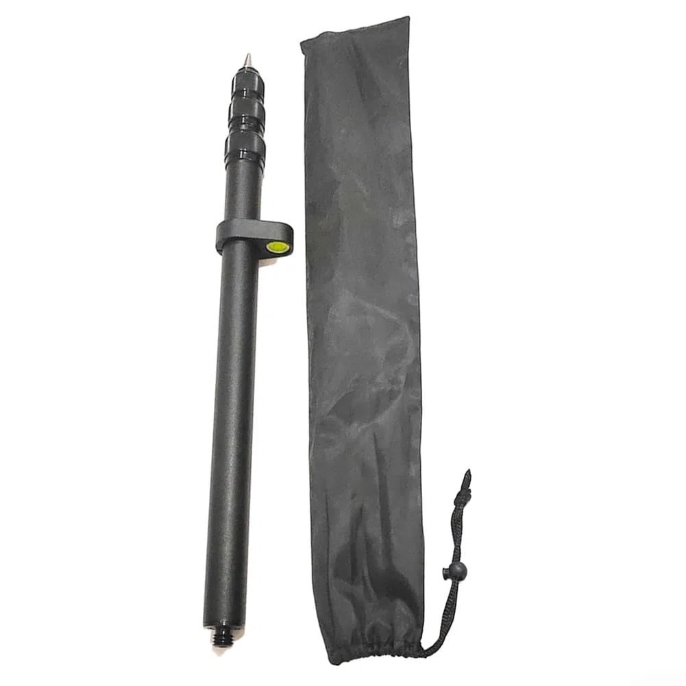 Canne télescopique en aluminium + tige GPS RTK de 50 à 150 cm de haute qualité pour des mesures précises, GPS
