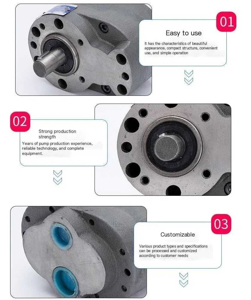 Pompe hydraulique CB-B6/B10/B4/B16/B20/B25, pompe à engrenages DOLUNTO(CB-B50)