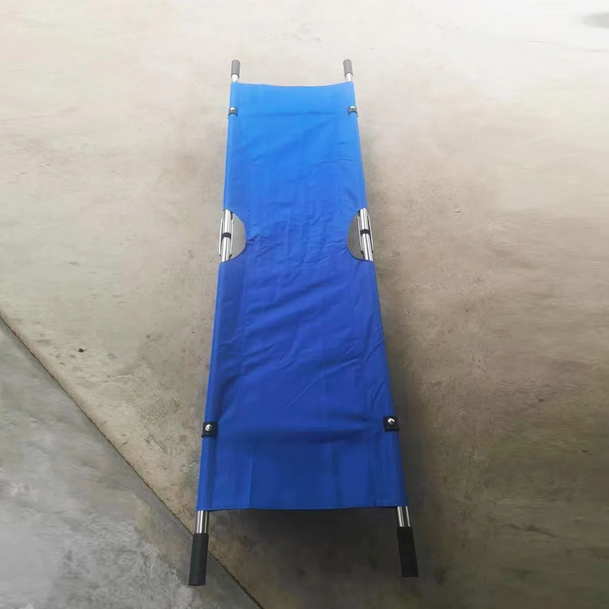 Civière Médicale Pliante, Brancard Portative en Acier Inoxydable, Bleue d'urgence Brancard, Panneau de Transfert du Patient Polyvalente, pour Le Sauvetage en Cas D'accident