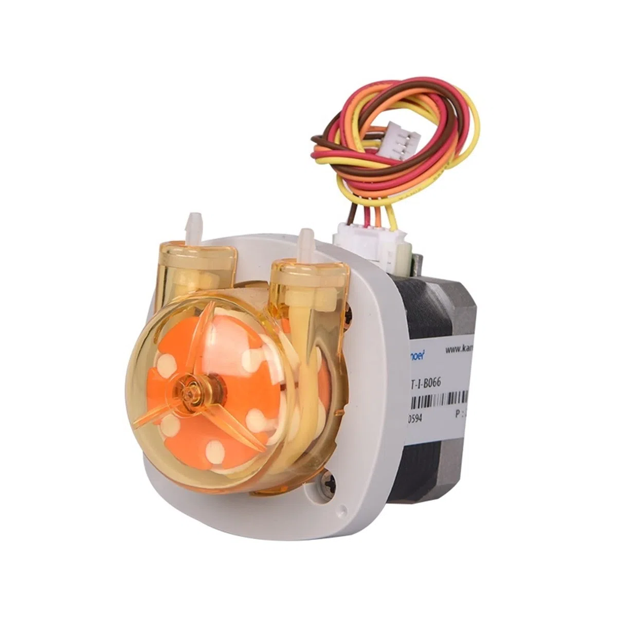 Pompe Péristaltique, Pompe péristaltique KAS 12V/24V avec moteur pas à 42, 3 ou 6 rotors et tube en silicone BPT for la sélection | S08,ST-24V-6 rotors