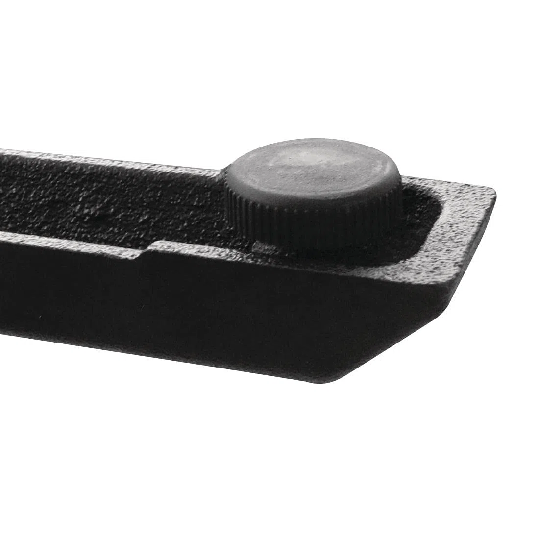 Bolero Pied de Table en Fonte, Noir, Dimensions : 720(H)x 395(L)mm, Hauteur Standard, Usage Intérieur & Extérieur, Compatible Plateaux Ronds jusqu'à 800 mm, GD385